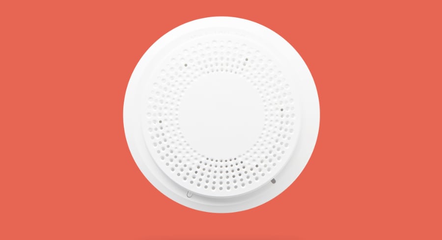 Smoke detector in St. Petersburg.